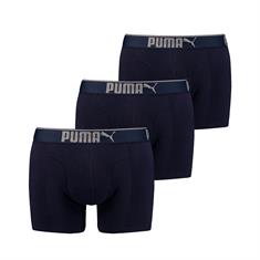 PREMIUM SUEDED COTTON BOXER navy