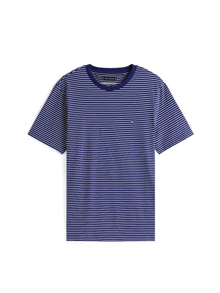preppy navy-ivory petal