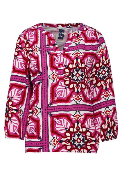 Print 3/4 Arm T-Shirt magnolia pink