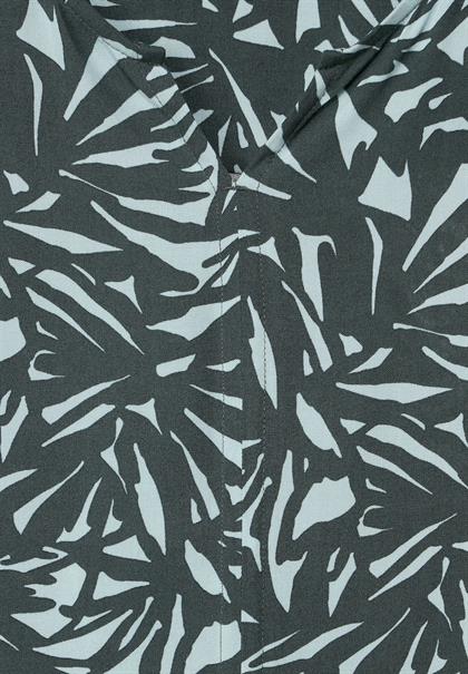 Print Bluse mit 3/4 Ärmel easy khaki