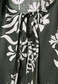 Print-Kleid mit Schleifen desert pine green