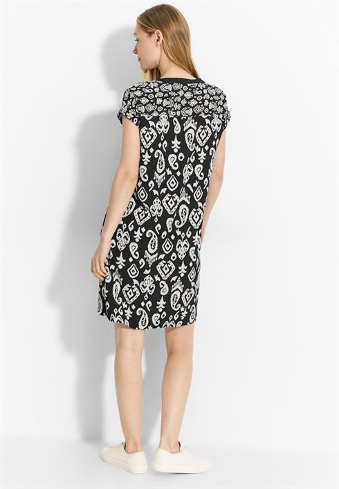 print-mix-kleid-black