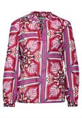 Print Tunika Bluse magnolia pink