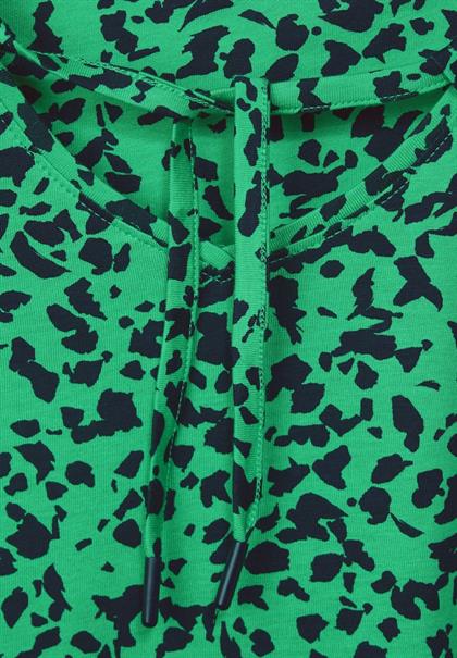 Print Tunikashirt celery green