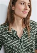 Print Tunikashirt strong khaki