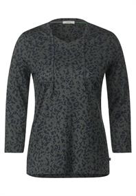 Print Tunikashirt strong khaki