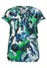 Print Viskose Bluse vanilla white