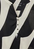 Print Viskosebluse black
