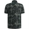printed two tone pique carbon