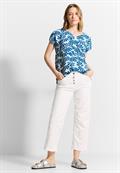 Printmix Bluse azure blue