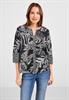 Printmix Bluse carbon grey