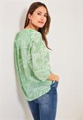 Printmix Bluse fresh salvia green