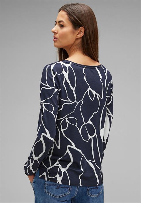 printshirt-im-materialmix-deep-blue
