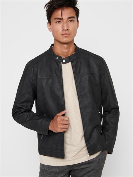PU Jacke Jasper phantom