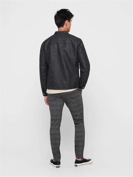 PU Jacke Jasper phantom