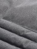 Puffer-Jacke mit abnehmbarer Kapuze mid grey melange structure