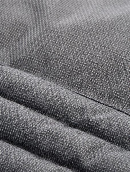 Puffer-Jacke mit abnehmbarer Kapuze mid grey melange structure