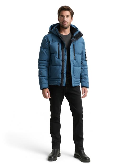 puffer-jacke-mit-abnehmbarer-kapuze-real-teal-blue