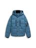 Puffer-Jacke mit abnehmbarer Kapuze real teal blue