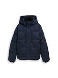 Puffer-Jacke mit abnehmbarer Kapuze sky captain blue