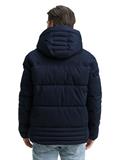 Puffer-Jacke mit abnehmbarer Kapuze sky captain blue