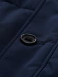 Puffer-Jacke mit abnehmbarer Kapuze sky captain blue