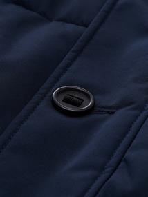 Puffer-Jacke mit abnehmbarer Kapuze sky captain blue