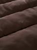 Puffer-Mantel aus wasserabweisendem Material java dark brown
