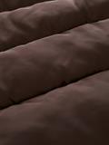 Puffer-Mantel aus wasserabweisendem Material java dark brown