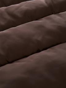 Puffer-Mantel aus wasserabweisendem Material java dark brown