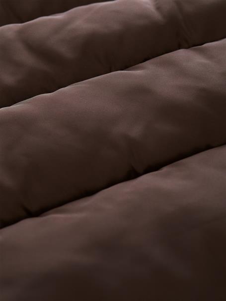 Puffer-Mantel aus wasserabweisendem Material java dark brown
