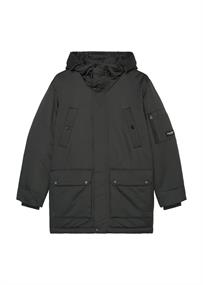 Puffer-Parka mit Kapuze broken graphite