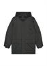 Puffer-Parka mit Kapuze broken graphite