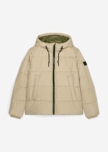 Puffer-Steppjacke beige dawn