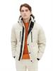 Pufferjacke mit abnehmbarer Kapuze beige alfalfa