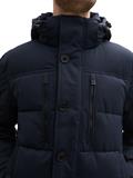 Pufferjacke mit abnehmbarer Kapuze sky captain blue