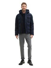 Pufferjacke mit abnehmbarer Kapuze sky captain blue