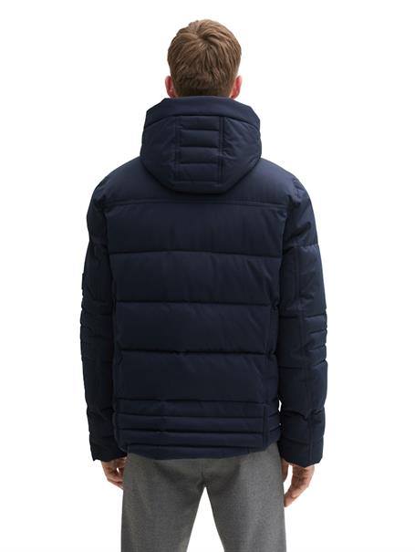 Pufferjacke mit abnehmbarer Kapuze sky captain blue