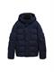 Pufferjacke mit abnehmbarer Kapuze sky captain blue