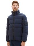 Pufferjacke mit versteckter Kapuze sky captain blue