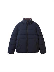 Pufferjacke mit versteckter Kapuze sky captain blue