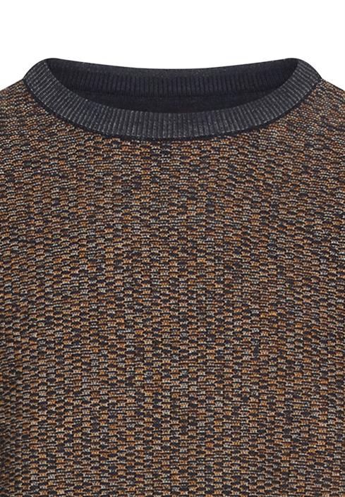 pullover-aus-baumwoll-polyacryl-mix-mit-strukturierten-oberflächen-burned-yellow