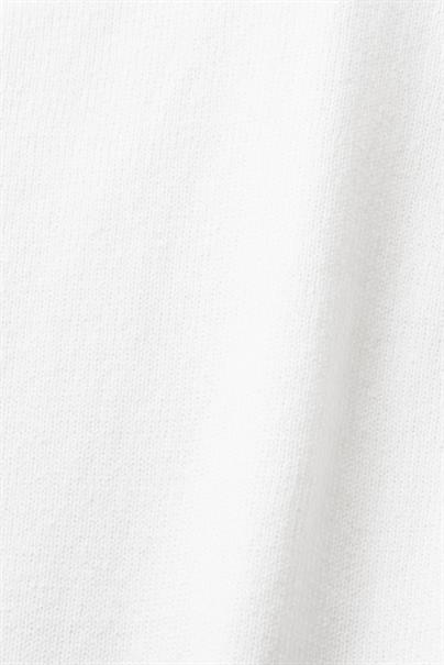 Pullover aus Baumwolle-Leinen-Mix white