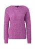 Pullover aus Bändchengarn pink