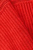 Pullover aus Grobstrick red