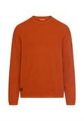 Pullover aus reiner Baumwolle cinnamon