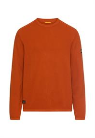 Pullover aus reiner Baumwolle cinnamon