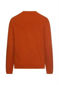 Pullover aus reiner Baumwolle cinnamon