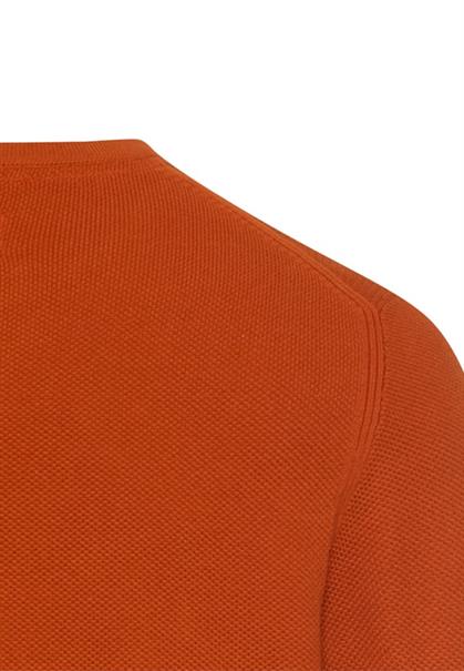Pullover aus reiner Baumwolle cinnamon