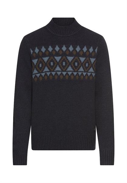 Pullover aus reiner Wolle dark navy